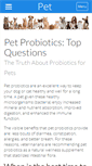 Mobile Screenshot of pet-probiotics.com
